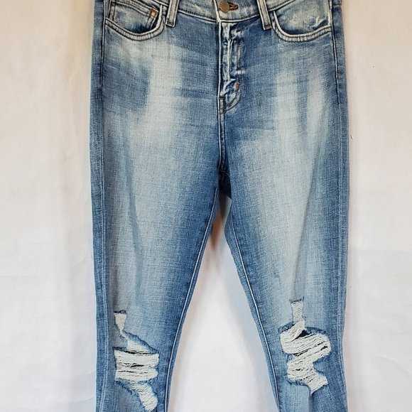 L'AGENCE Stylish ripped jeans size 26 in great shape! - Picture 4 of 6